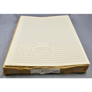 Notenpapier DIN A3 hoch 32 Systeme (5 B�gen)
