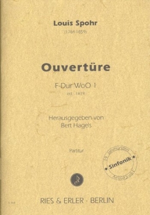 Ouvert�re F-Dur WoO1 f�r Orchester Partitur