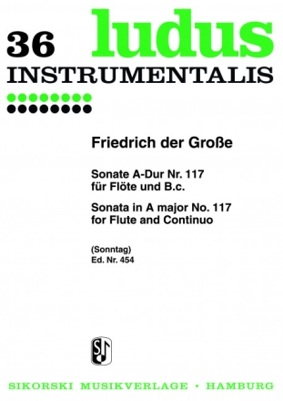 Sonate A-Dur op.117 f�r Fl�te und Klavier