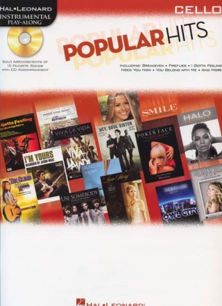 Popular Hits (+Online Audio Access) instrumental playalong for cello