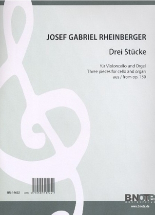 3 St�cke aus op.150 f�r Violoncello und Klavier