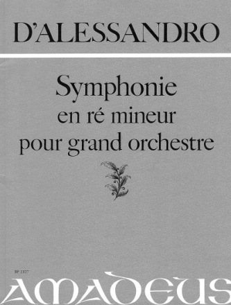 Symphonie d-Moll op.62 f�r Orchester Partitur