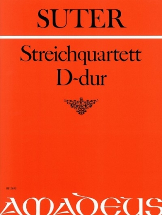 Streichquartett D-Dur op.1 Stimmen