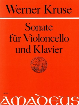 Sonate a-Moll f�r Violoncello und Klavier (1981)