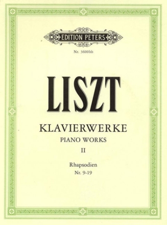 Ungarische Rhapsodien Band 2 (Nr.9-19) f�r Klavier