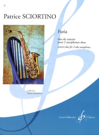 Furia pour 2 saxophones altos partition