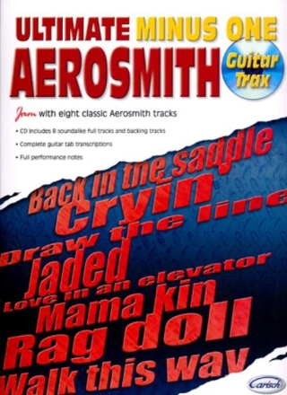 Aerosmith (+CD): guitar trax songbook vocal/guitar/tab