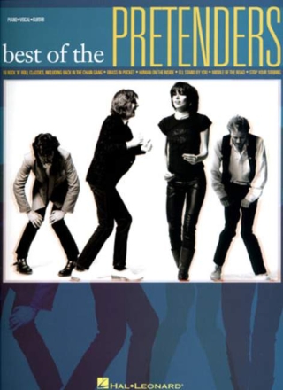 Best of The Pretenders piano/vocal/guitar songbook