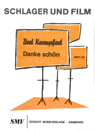 Danke sch�n: Einzelausgabe Gesang und Klavier (dt/en)