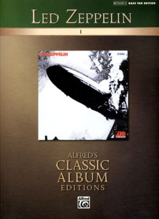 Led Zeppelin vol.1 songbook vocal/bass/tab Authentic bass tab edition