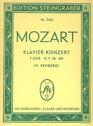 Konzert F-Dur KV459 f�r Klavier und Orchester f�r 2 Klaviere