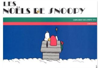 Les Noels de Snoopy pour piano