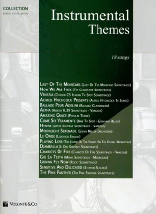 Instrumental Themes for piano (with chords)