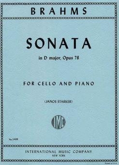Sonata D major op.78 for violoncello and piano
