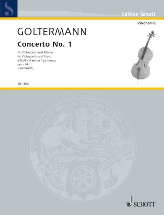 Konzert a-Moll op.14 f�r Violoncello und Orchester f�r Violoncello und Klavier