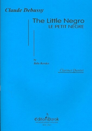 The little negro for 3 clarinets, basset horn in F and bass clarinet score and parts