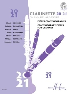 Clarinette 20-21 (+CD) pi�ces contemporaines pour clarinette et piano