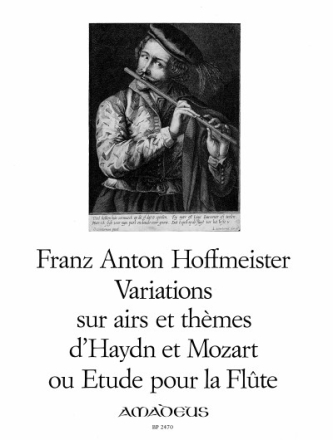 Variations sur airs et themes d' Haydn et Mozart ou etude pour la flute