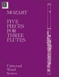 5 Pieces for 3 flutes score