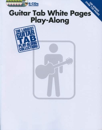 Guitar Tab white Pages Playalong (+6 CD's)