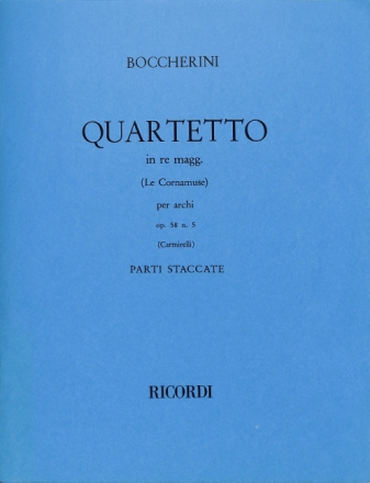 Streichquartett D-Dur op.58,5 Stimmen
