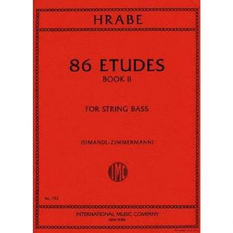 86 Etudes Vol.2 for string bass