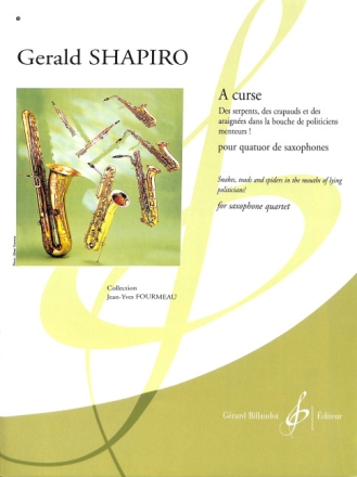 A curse f�r 4 Saxophone (SATBar) Partitur und Stimmen