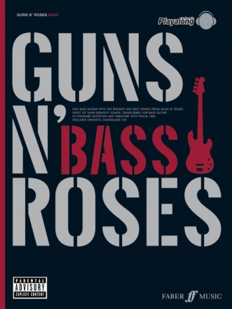 Guns 'n' Roses (+CD) for vocal/bass/tab songbook