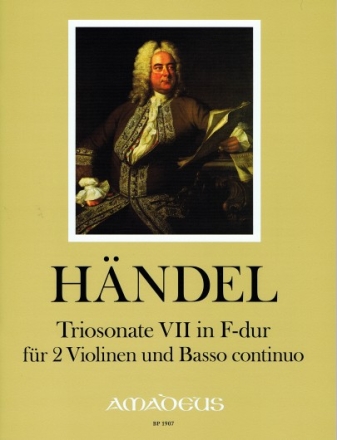Sonate F-Dur Nr.7 f�r 2 Violinen und Bc Stimmen