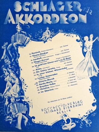 Victoria Marsch f�r Akkordeon
