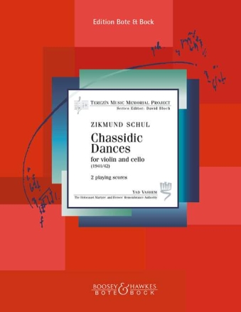 2 Chassidic Dances for violin and cello 2 Spielpartituren