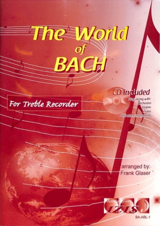 The World of Bach (+CD) for treble recorder