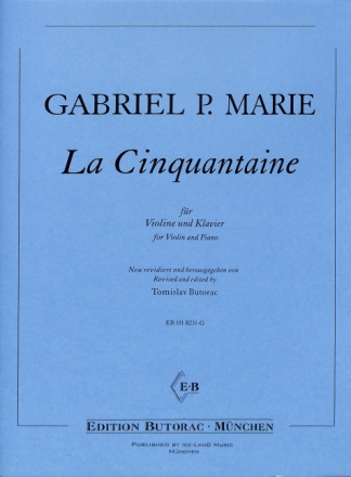 La cinquantaine f�r Violine und Klavier