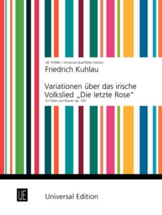 Variationen �ber ein irisches Lied op.105 f�r Fl�te und Klavier