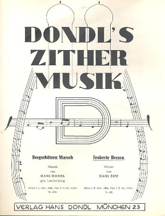 Eroberte Herzen  f�r 8 Instrumente Zither 2