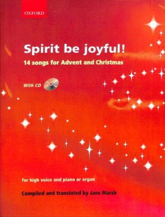 Spirit be joyful (+CD) for high voice and piano (organ)