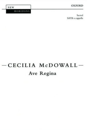 Ave Regina for mixed chorus a cappella score