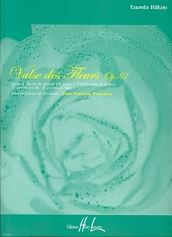 Valse des fleurs op.87 pour 2 fl�tes (clarinettes) et piano partition et parties