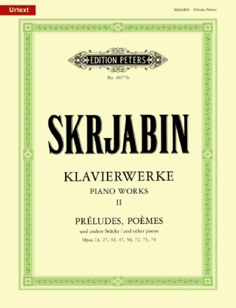 Pr�ludes, Po�mes und andere St�cke f�r Klavier