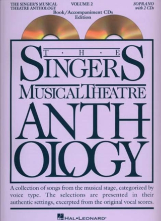 The Singers Musical Theatre Anthology vol.2 (+2 CD's) for soprano and piano