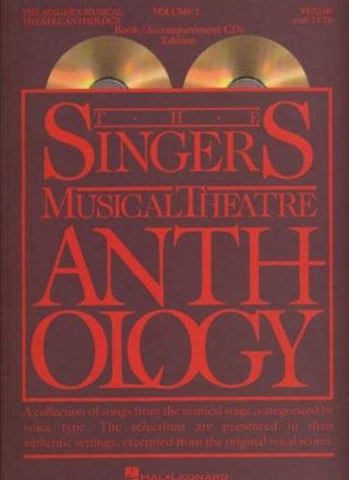 The Singers Musical Theatre Anthology vol.1 (+2 CD's) for tenor and piano