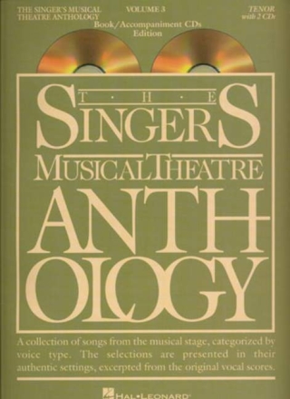The Singers Musical Theatre Anthology vol.3 (+2 CD's) for tenor and piano