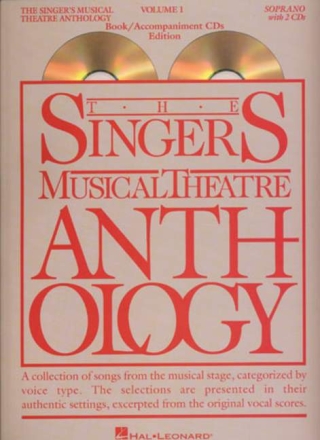 The Singers Musical Theatre Anthology vol.1 (+2 CD's) for soprano and piano