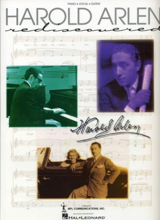 Harold Arlen: Rediscovered songbook piano/vocal/guitar