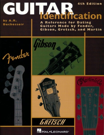 Guitar Identification reference workbook for dating guitars made by Fender Gibson, Gretsch and Martin