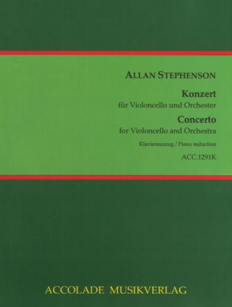 Konzert f�r Violoncello und Orchester f�r Violocello und Klavier