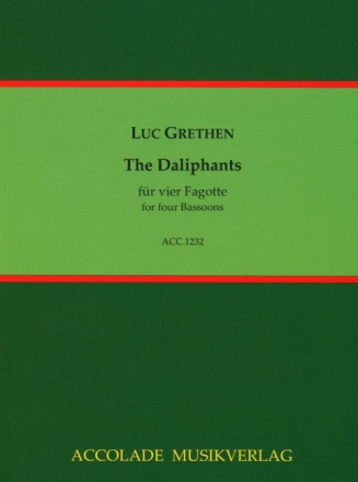 The Daliphants f�r 4 Fagotte Partitur und Stimmen