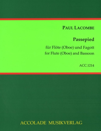 Passepied f�r Fl�te (Oboe) und Fagott