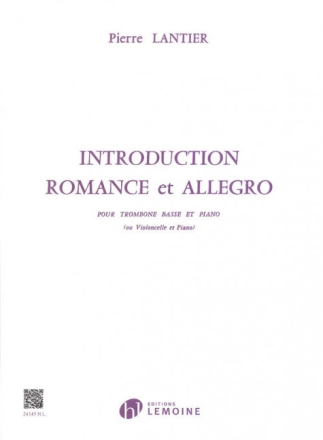 Introduction Romance et Allegro pour trombone basse (vc) et piano