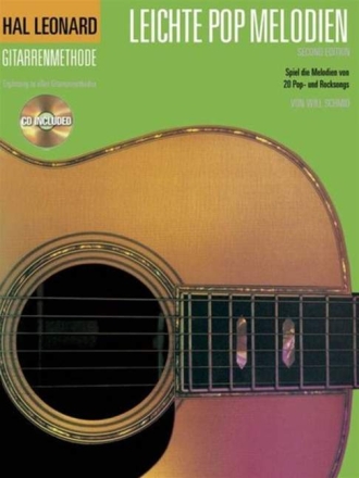 Leichte Pop-Melodien (+CD) f�r Gitarre